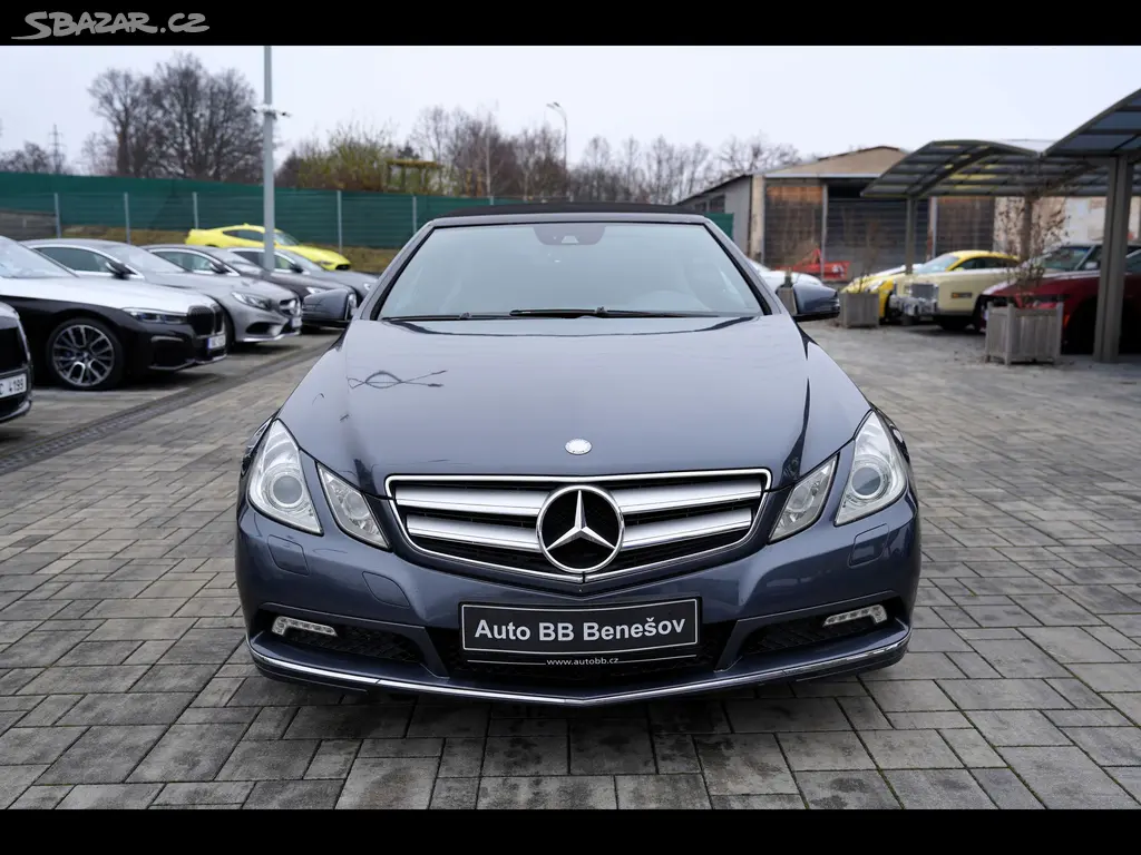 Mercedes-Benz Třídy E, E 350 CDI, cabrio,automat,kůže